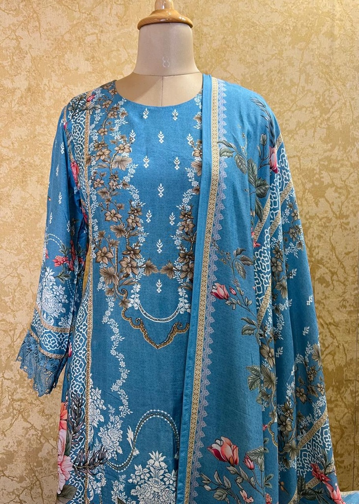 Muslin Kurti Sets 4609