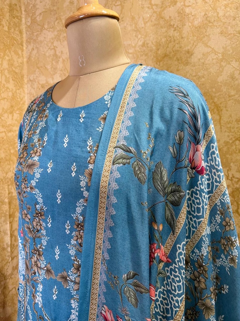 Muslin Kurti Sets 4609