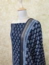 Ajrakh Maheshwari Silk Cotton Top And Dupatta 4558