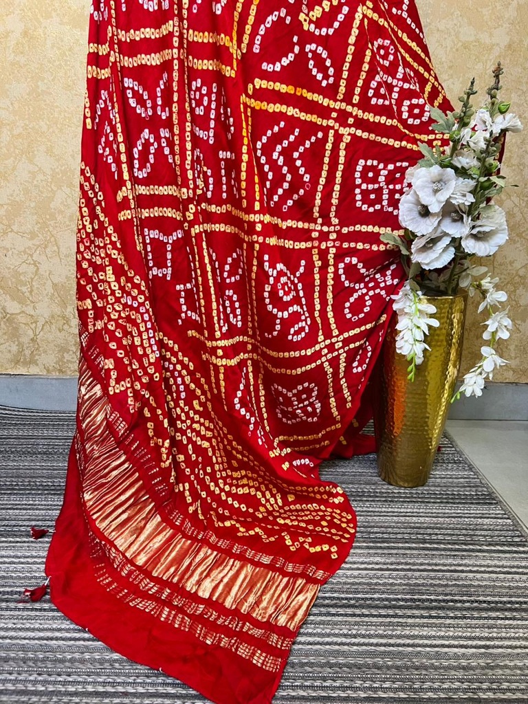 Bandhani  Silk Dupatta