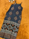 Ajrakh Silk Kurti 5053