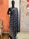Ajrakh Mirror work  Silk Dupatta 5035 