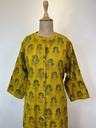 Ajrakh Handloom Cotton Kurti 5055