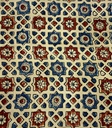 Ajrakh Handblock printed Modal Silk fabric 5019