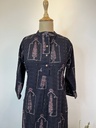 Ajrakh Hakoba Cotton Kurti 5054