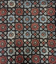 Ajrakh Handblock printed Modal Silk fabric 5019 