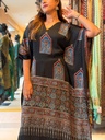 Ajrakh Silk Kaftans 4801