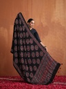 Ajrakh Handwork Silk Dupatta 5035