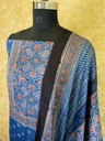 Ajrakh Modal Silk Top and Dupatta Set 5048