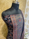 Ajrakh Modal Silk Top and Dupatta Set 5048