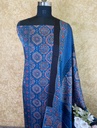 Ajrakh Modal Silk Top and Dupatta Set 5048
