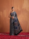 Designer Ajrakh Modal Saree 5036