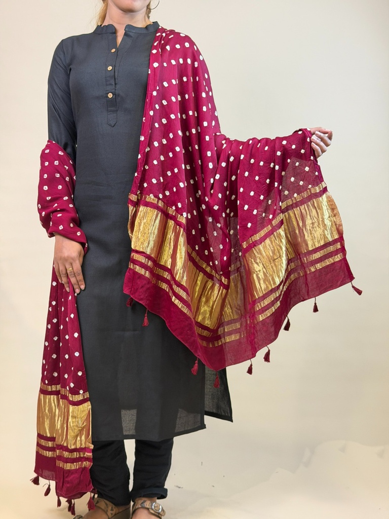 Bandhani Modal Dupatta 4564