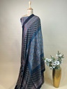Ajrakh Modal Silk Top and Dupatta Set 5048