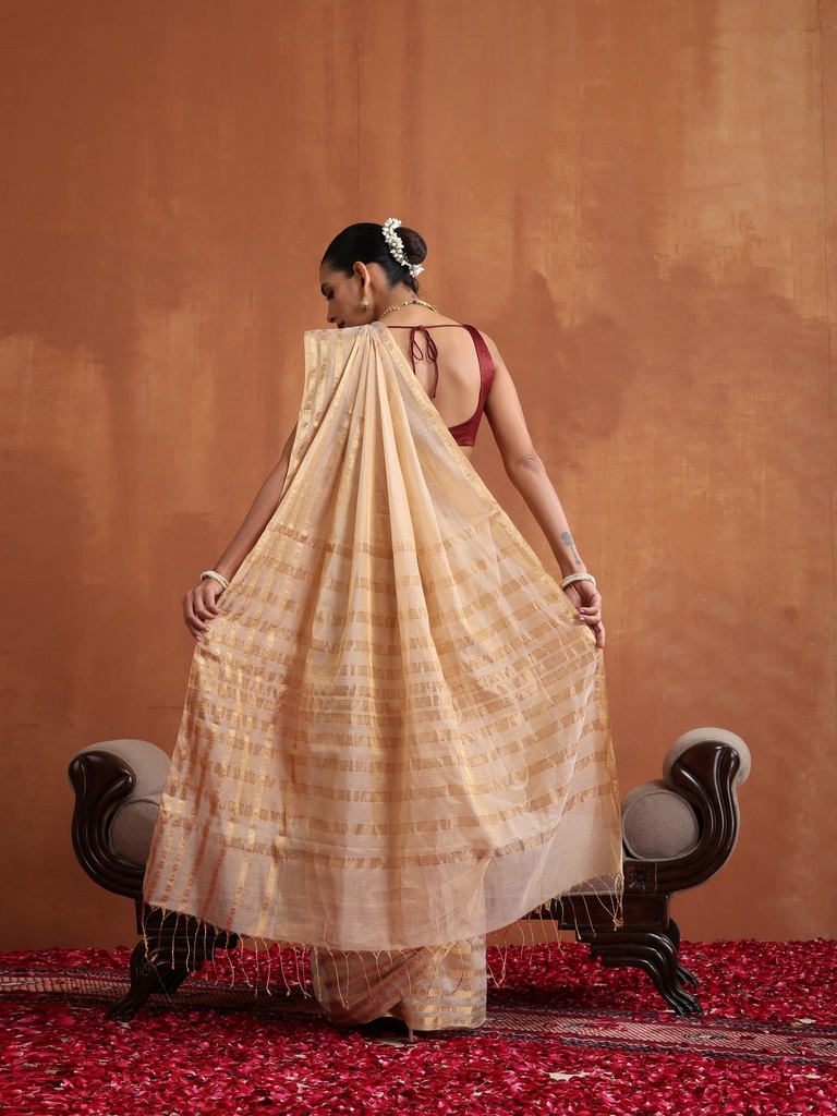 Premium Maheshwari Silk Saree 4552