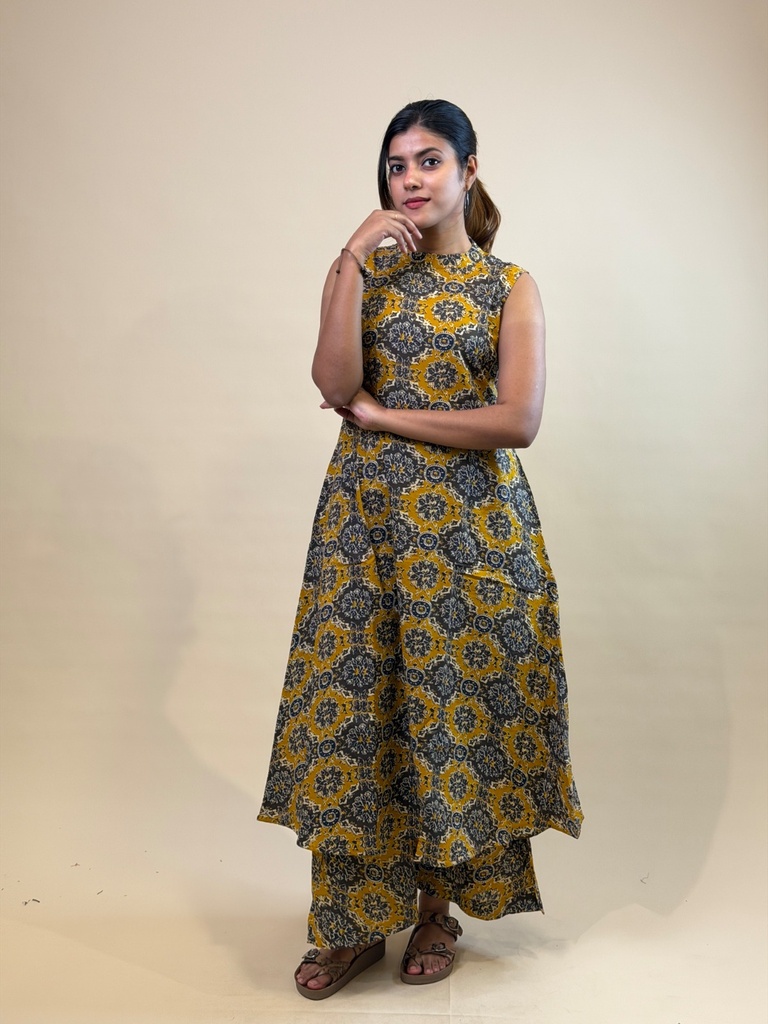 Block Printed  Cotton Coord Sets 5046