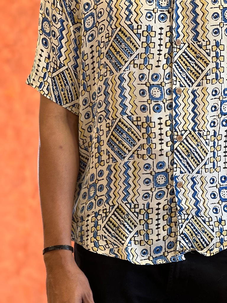 Ajrakh Mens Shirts 5049