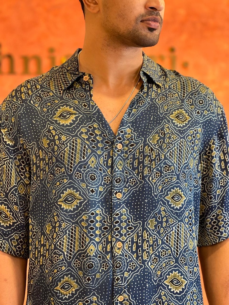 Ajrakh Mens Shirts 5049