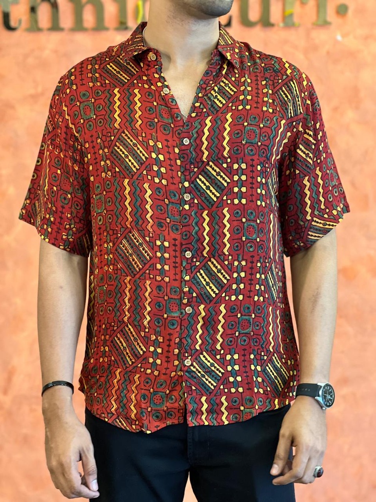 Ajrakh Mens Shirts 5049
