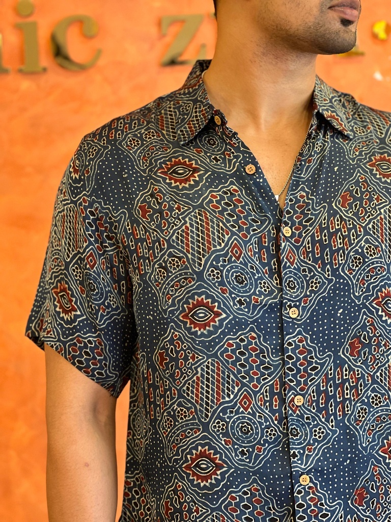 Ajrakh Mens Shirts 5049