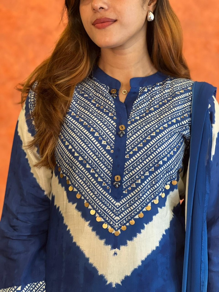 Premium Muslin  Kurti Sets 5609