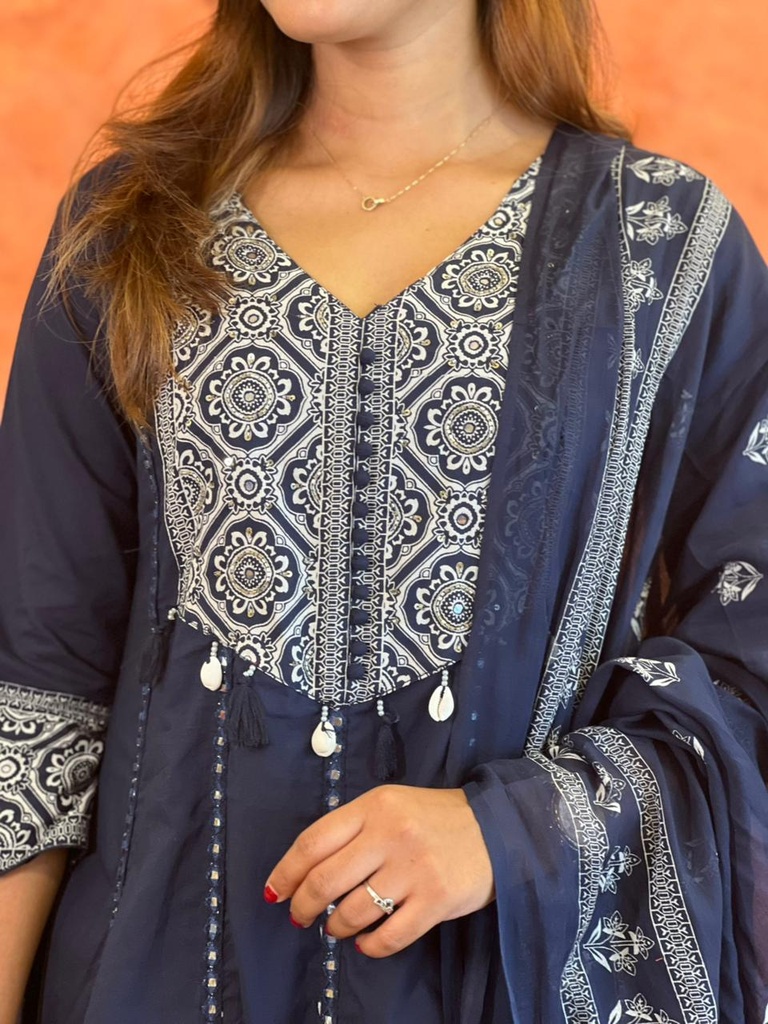 Premium Cotton  Kurti Sets 5609