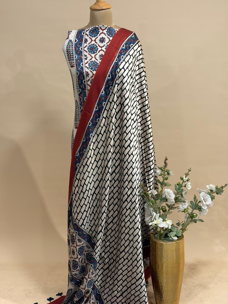 Ajrakh Modal Suits 5012