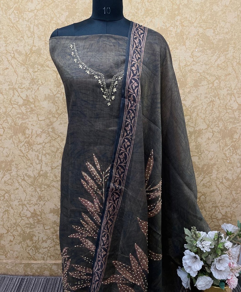 Tissue Silk Suit 4563