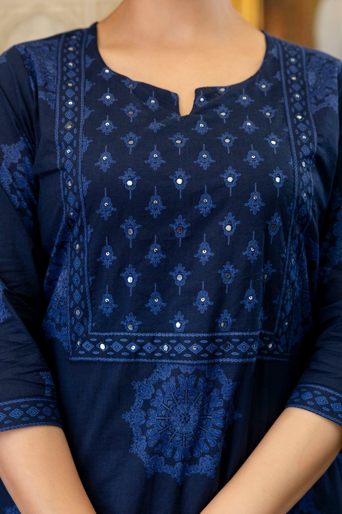 Cotton Kurti Sets 5043