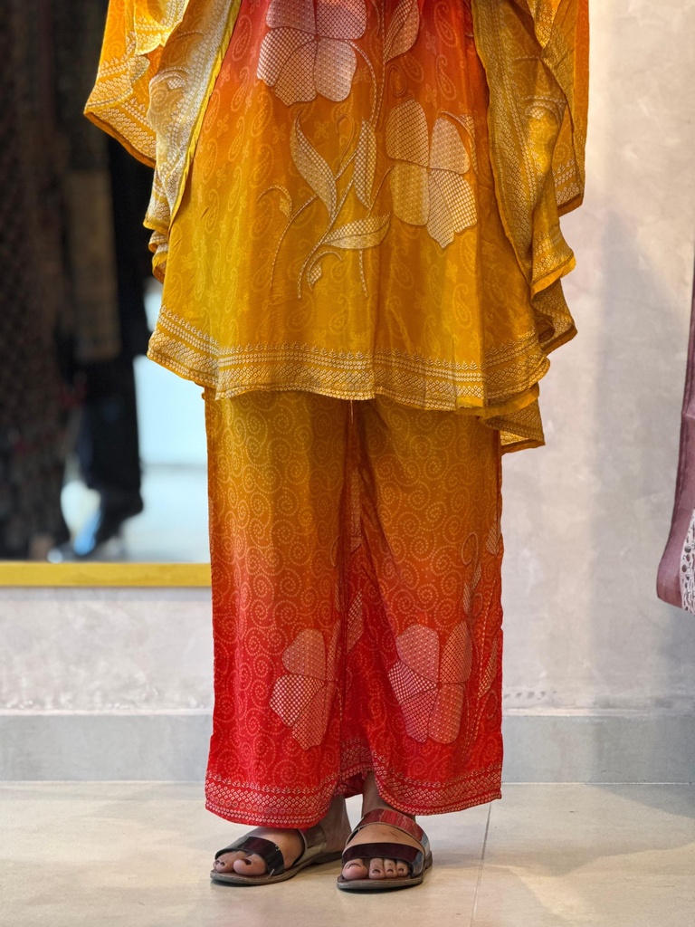Crepe Silk Kaftans 5028