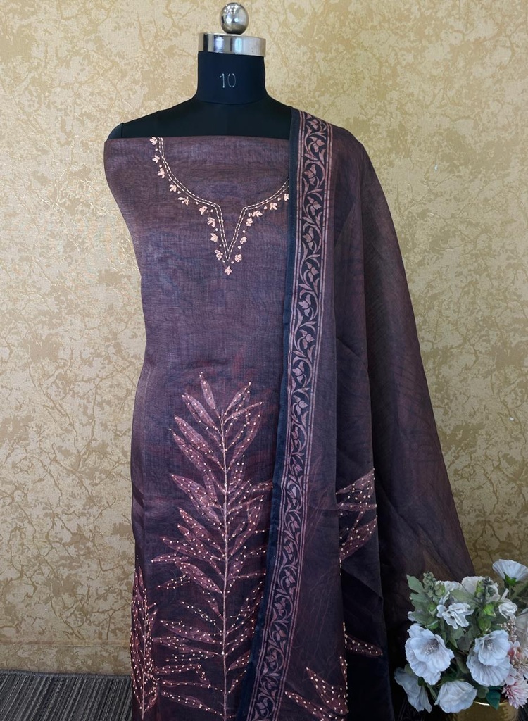 Tissue Silk Suit 4563