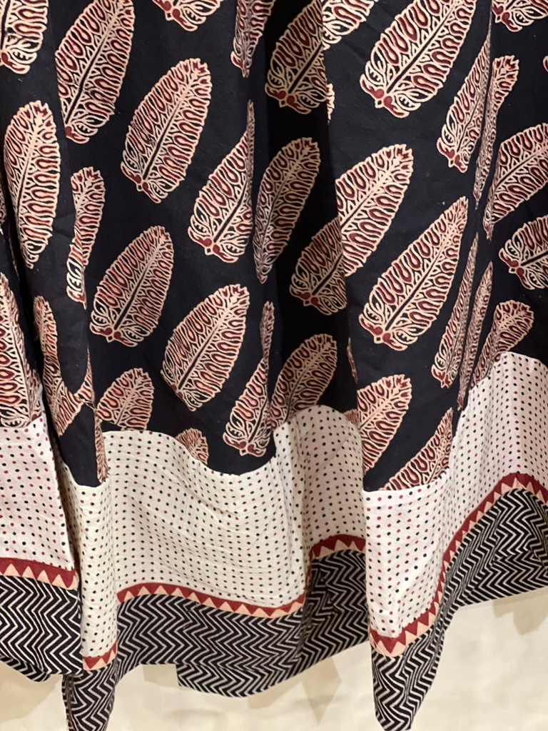 Ajrakh Cotton Skirts 4556