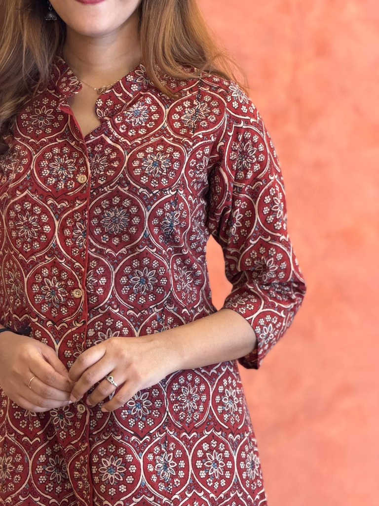 Ajrakh Cotton Coord Sets 5028