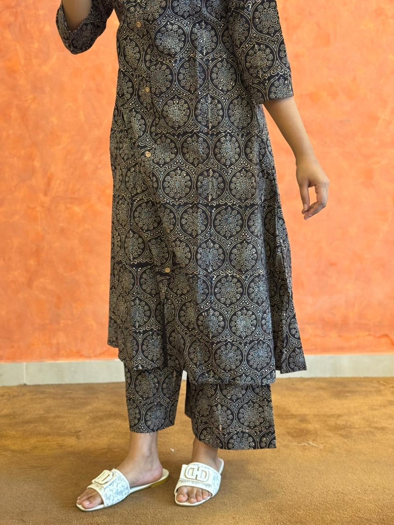 Ajrakh Cotton Coord Sets 5028