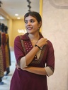 Cotton Kurti Sets 5043 Maroon 2