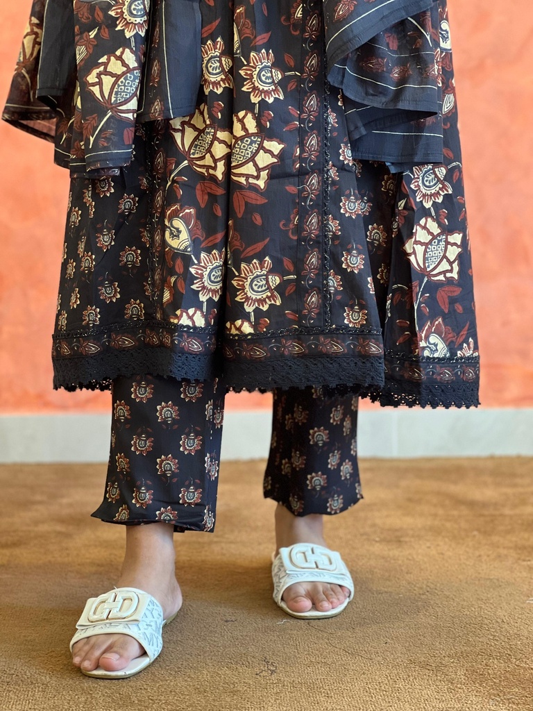 Cotton Anarkali Kurti Sets 5056