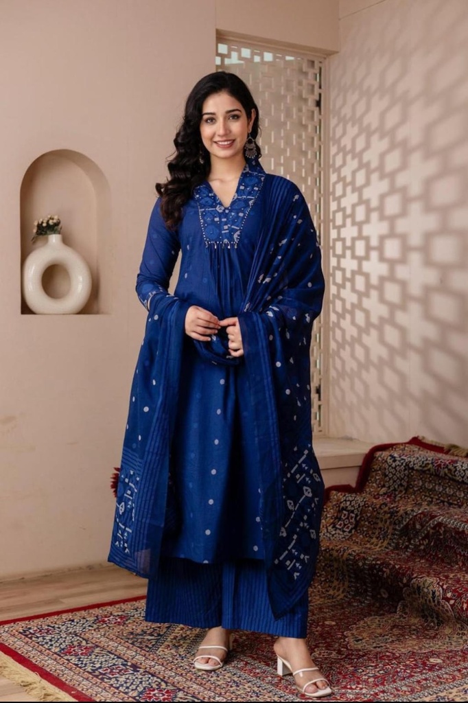 Cotton Kurti Sets 5043