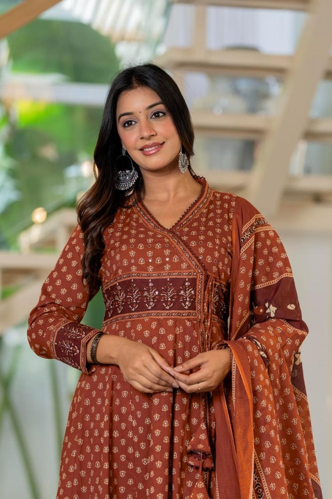 Cotton Kurti Sets 5043