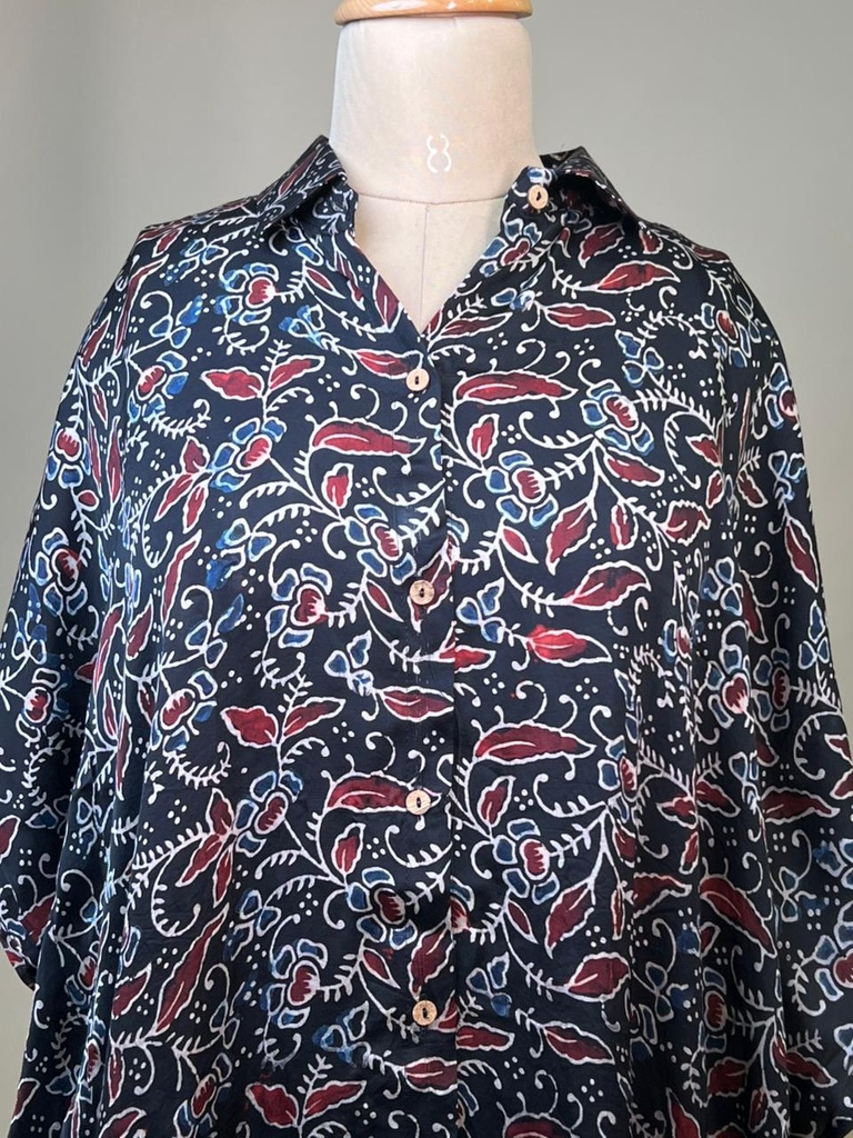 Ajrakh Modal Shirt Kaftans 5015