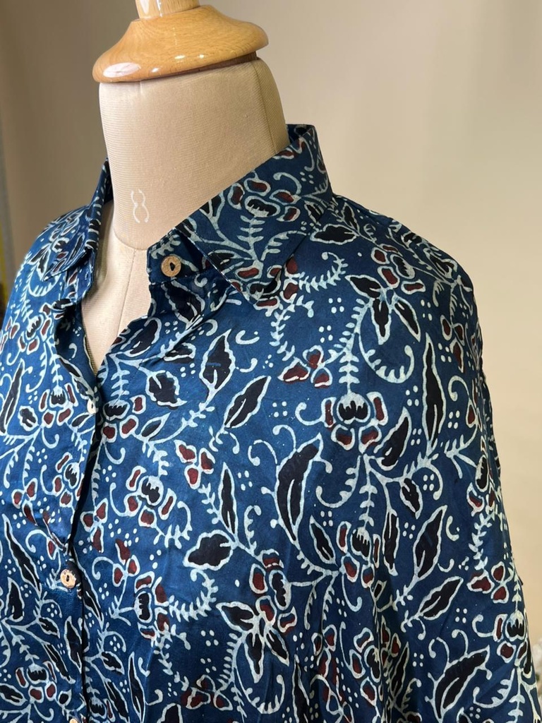Ajrakh Modal Shirt Kaftans 5015