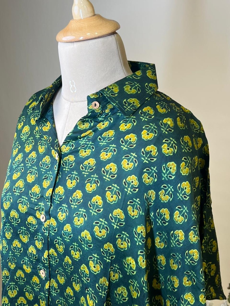 Ajrakh Modal Shirt Kaftans 5015