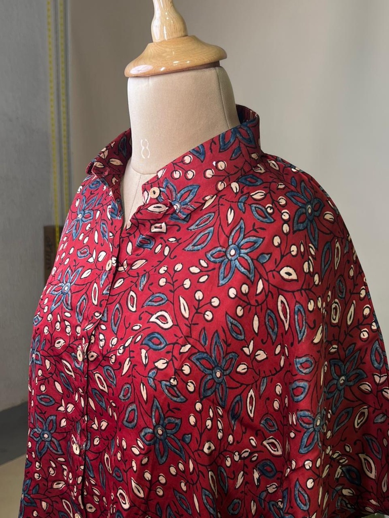 Ajrakh Modal Shirt Kaftans 5015