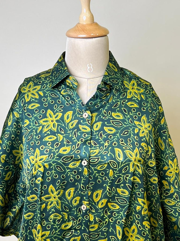 Ajrakh Modal Shirt Kaftans 5015