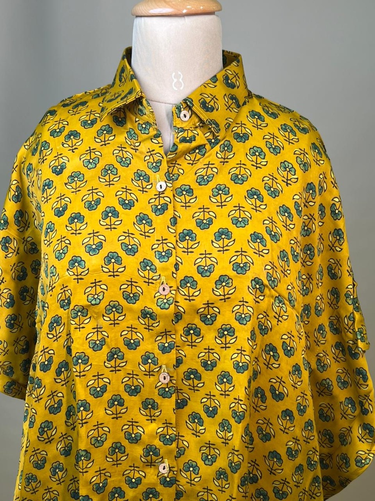 Ajrakh Modal Shirt Kaftans 5015