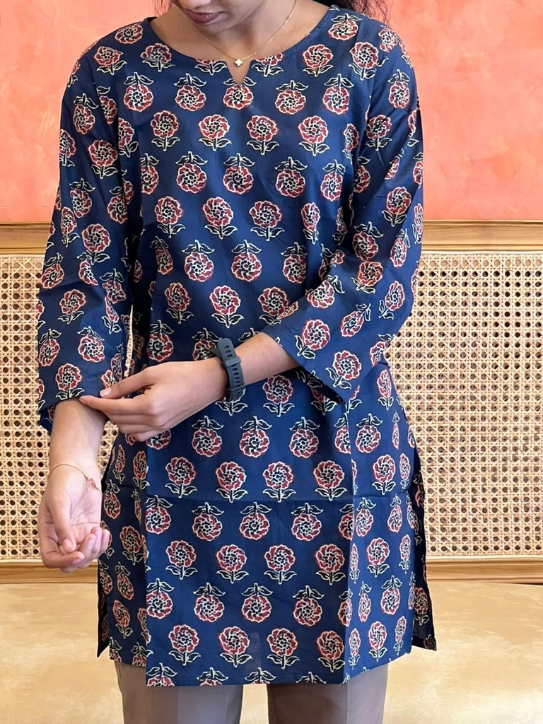 Short Cotton Kurtis 5056