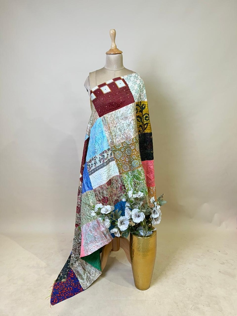 Kantha Soft Silk Dupatta 4781