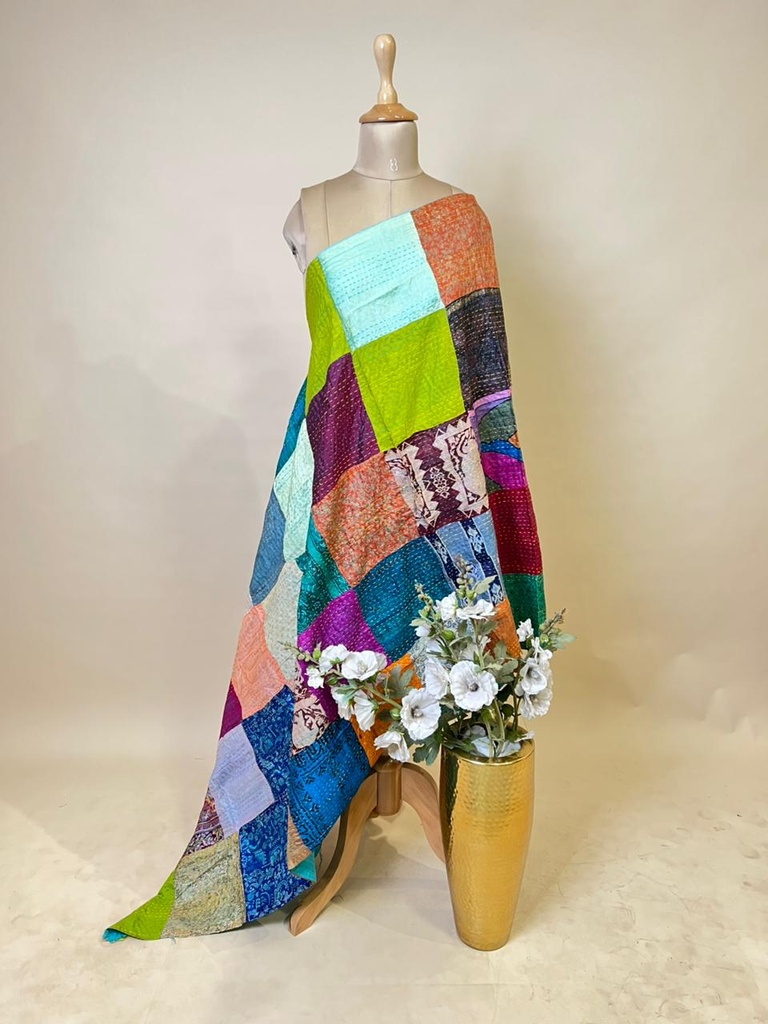 Kantha Soft Silk Dupatta 4781