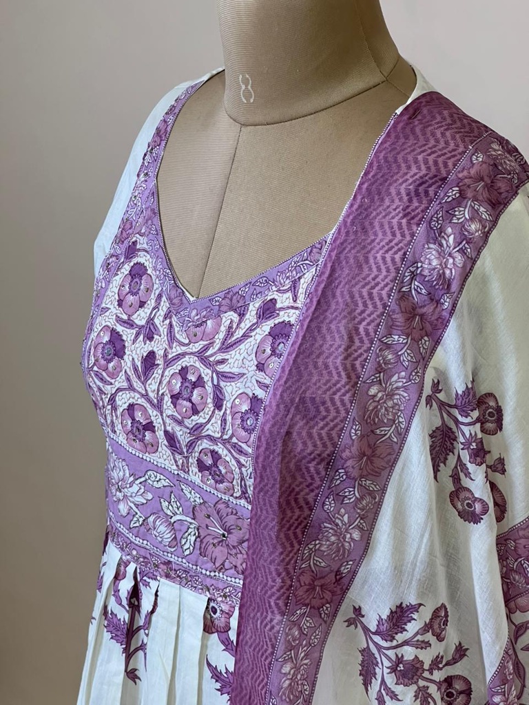 BlockPrinted Kurti Sets 5043 