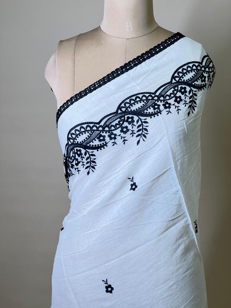 Embroidered Cotton Dupatta 4780