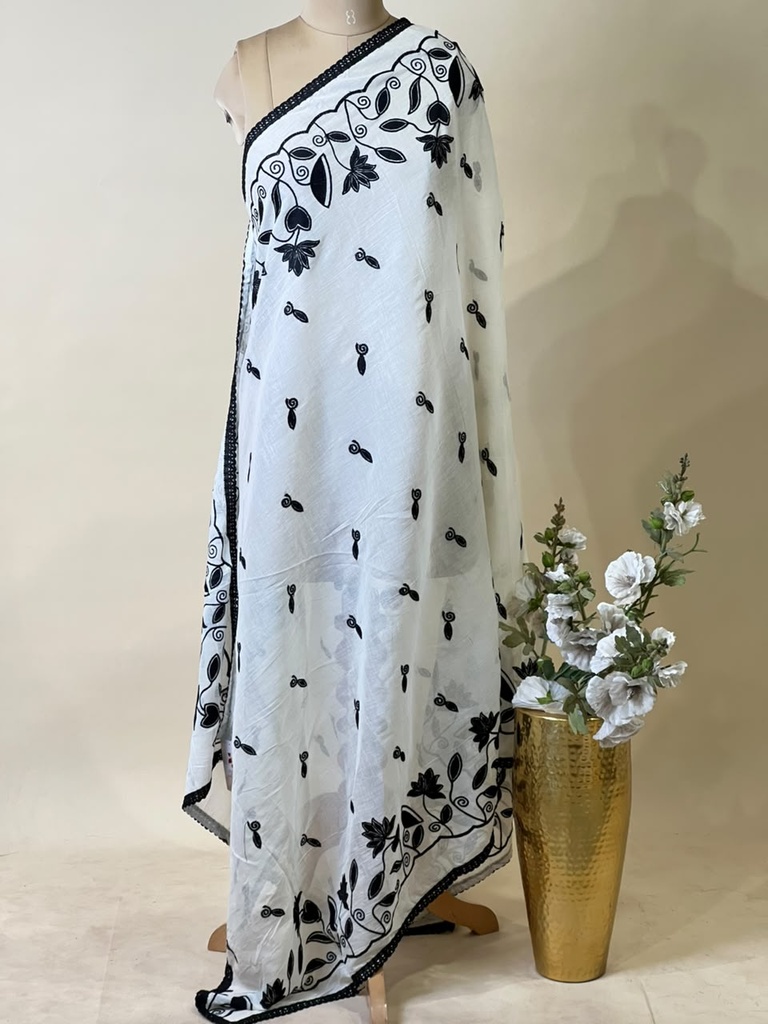 Embroidered Cotton Dupatta 4780